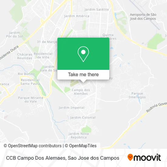 CCB Campo Dos Alemaes map