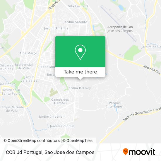 CCB Jd Portugal map