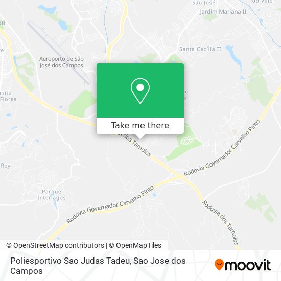 Poliesportivo Sao Judas Tadeu map
