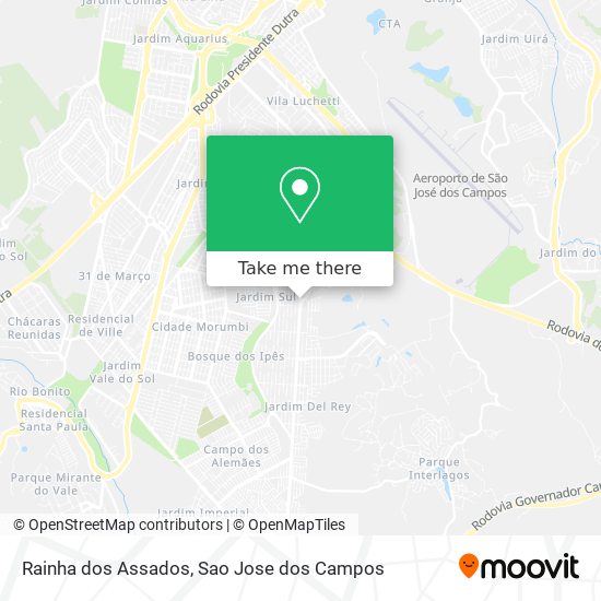 Rainha dos Assados map