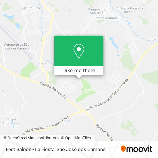 Fest Saloon - La Fiesta map
