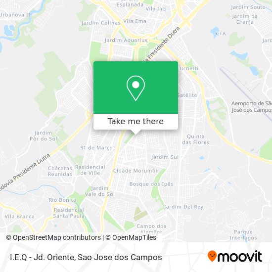 I.E.Q - Jd. Oriente map