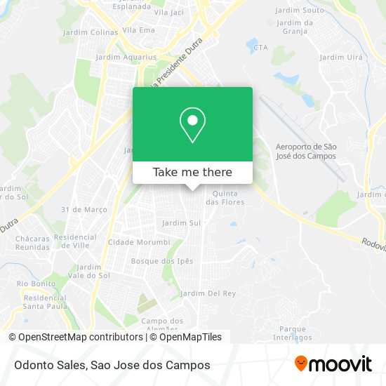 Odonto Sales map