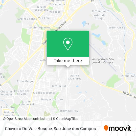 Chaveiro Do Vale Bosque map