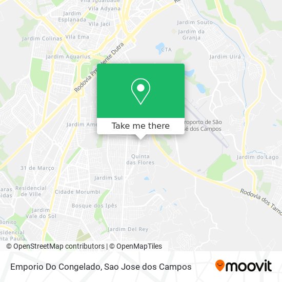 Emporio Do Congelado map