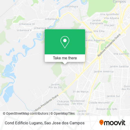 Cond Edificio Lugano map
