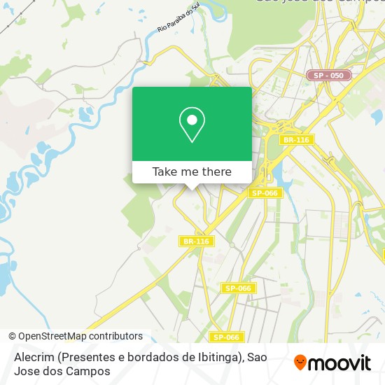 Alecrim (Presentes e bordados de Ibitinga) map