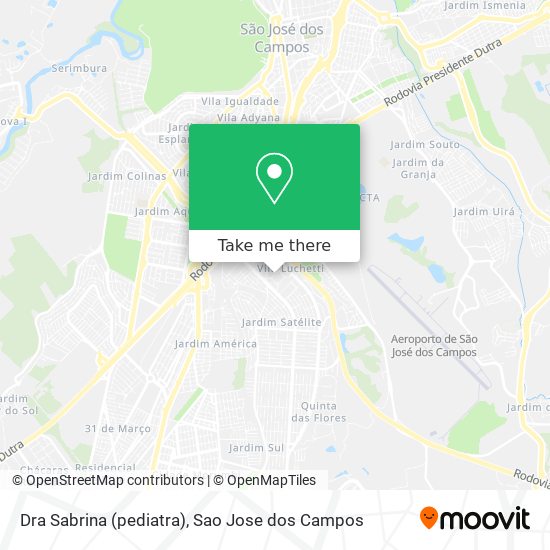 Dra Sabrina (pediatra) map