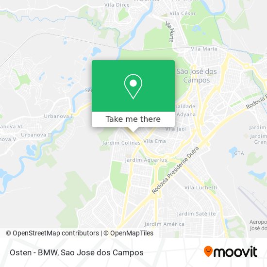 Osten - BMW map