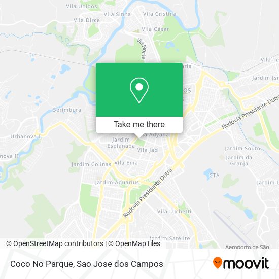 Coco No Parque map