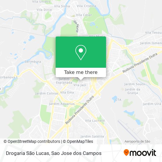 Drogaria São Lucas map