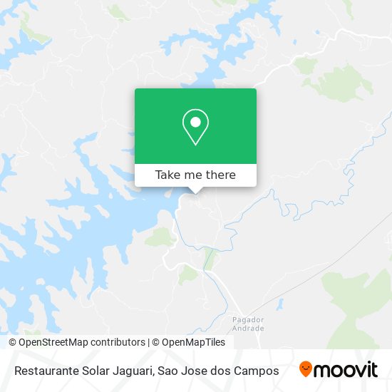 Mapa Restaurante Solar Jaguari