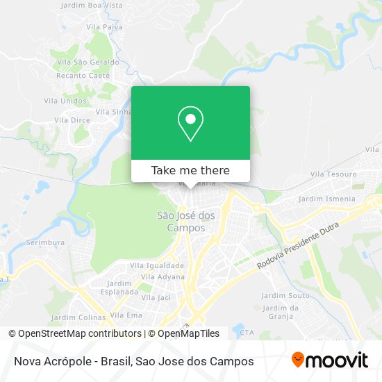 Nova Acrópole - Brasil map