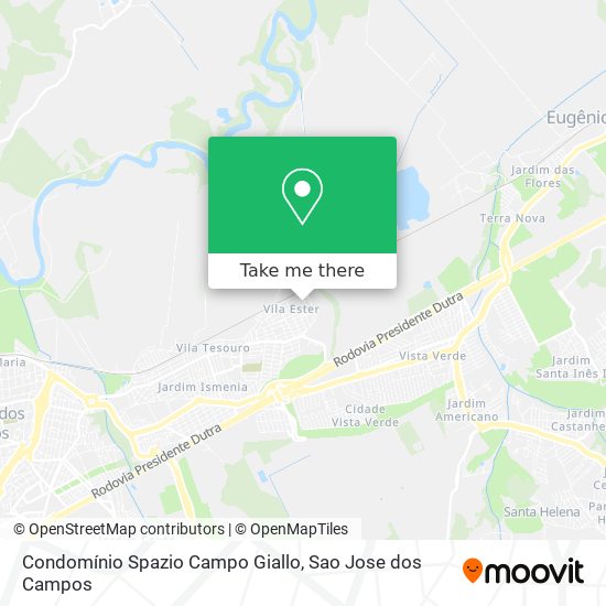 Condomínio Spazio Campo Giallo map
