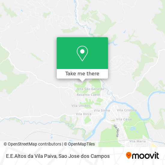 E.E.Altos da Vila Paiva map