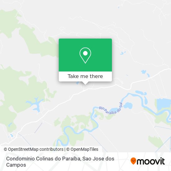 Condomínio Colinas do Paraíba map