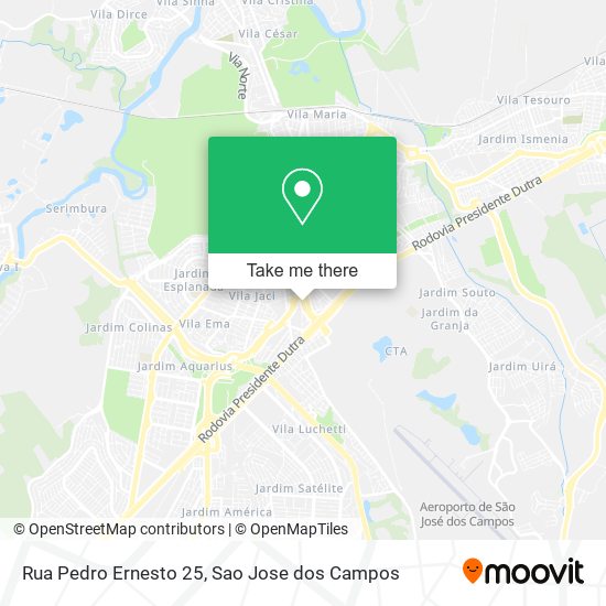Rua Pedro Ernesto 25 map