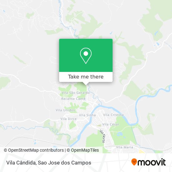 Vila Cândida map