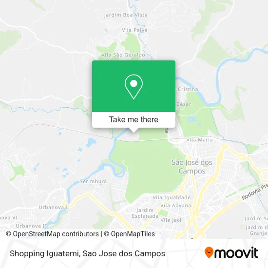 Shopping Iguatemi map