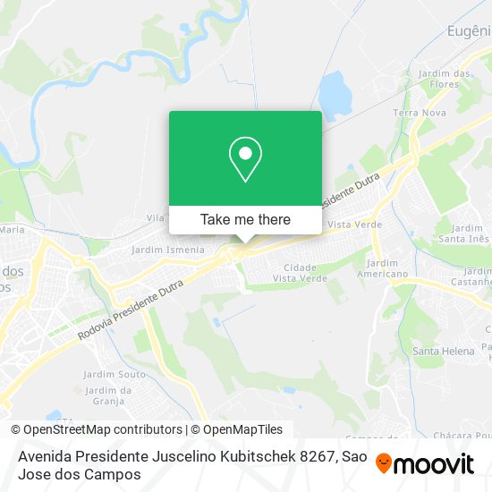 Avenida Presidente Juscelino Kubitschek 8267 map