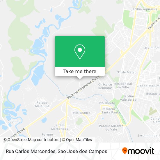 Mapa Rua Carlos Marcondes