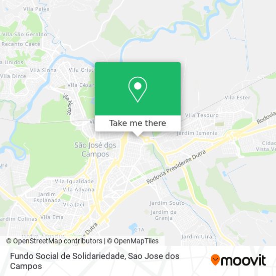 Fundo Social de Solidariedade map