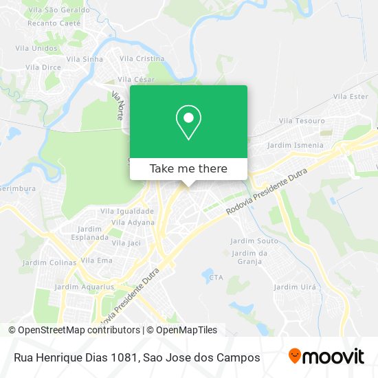 Rua Henrique Dias 1081 map