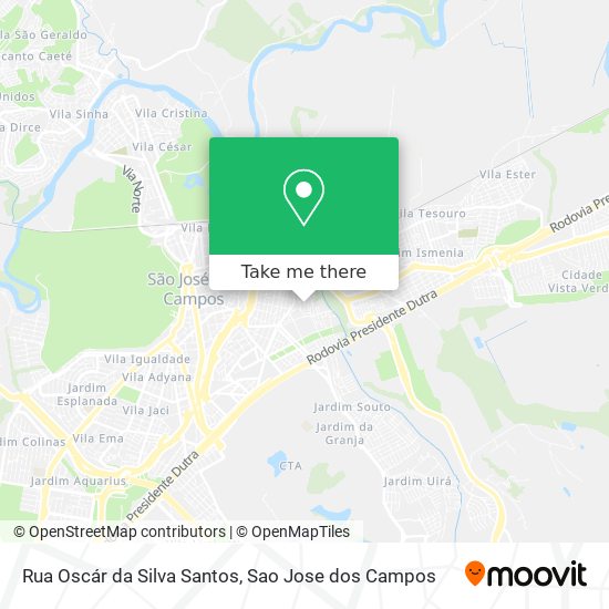 Rua Oscár da Silva Santos map