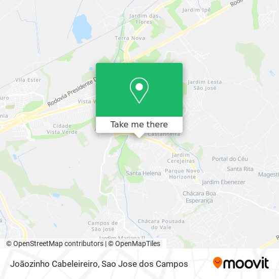 Joãozinho Cabeleireiro map