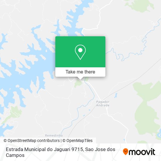 Estrada Municipal do Jaguari 9715 map