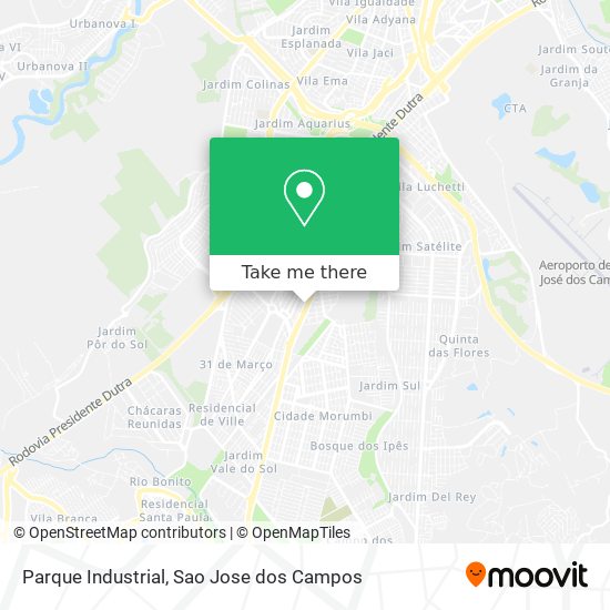 Parque Industrial map
