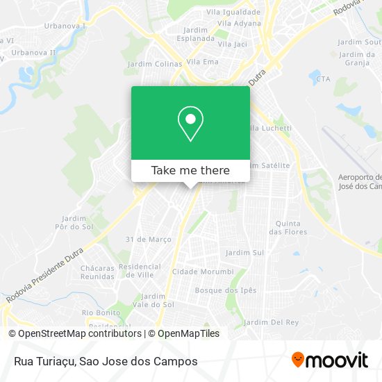 Rua Turiaçu map
