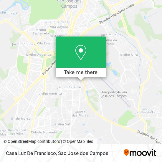 Casa Luz De Francisco map