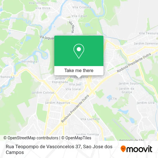 Rua Teopompo de Vasconcelos 37 map