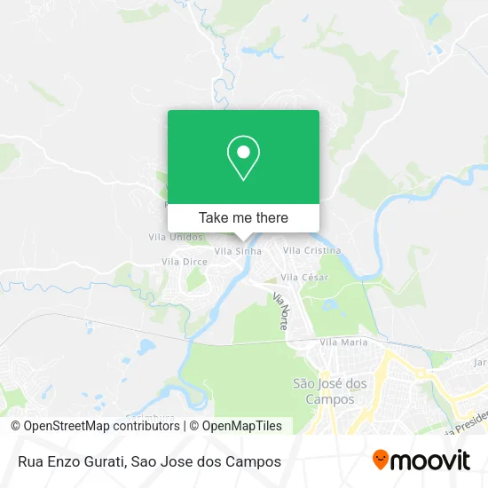 Rua Enzo Gurati map