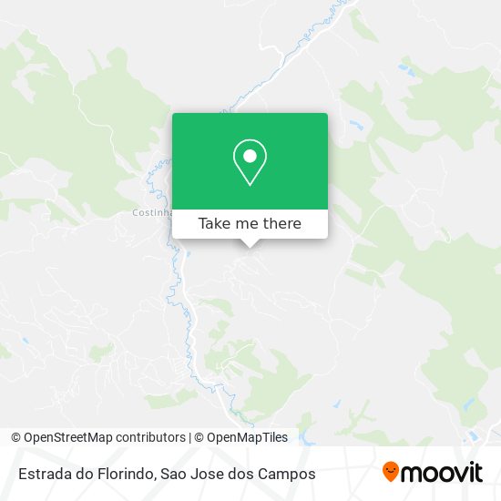 Estrada do Florindo map