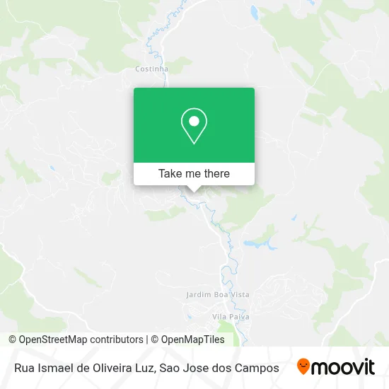 Rua Ismael de Oliveira Luz map