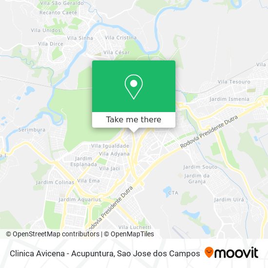 Clinica Avicena - Acupuntura map