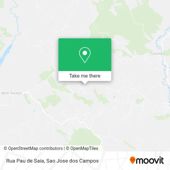 Rua Pau de Saia map