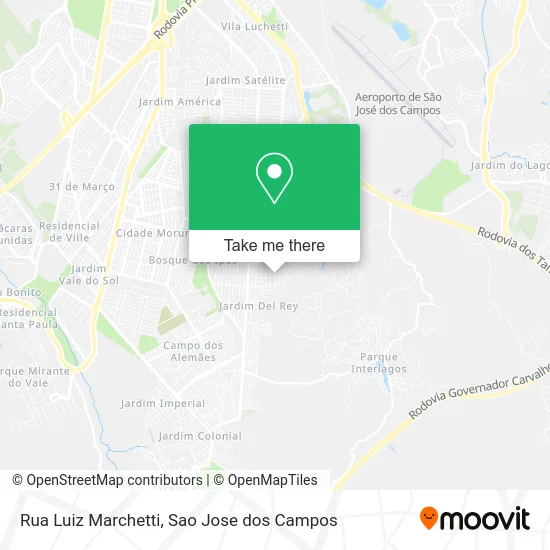 Rua Luiz Marchetti map