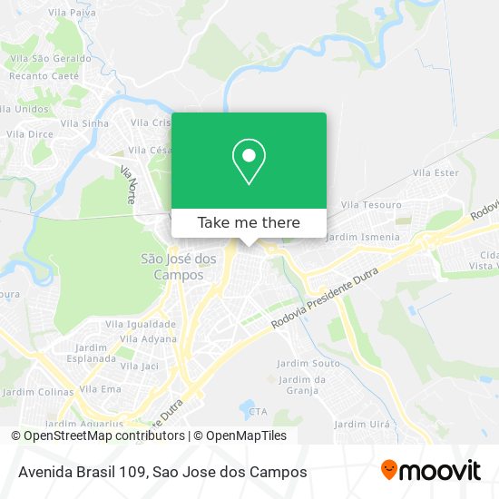 Mapa Avenida Brasil 109