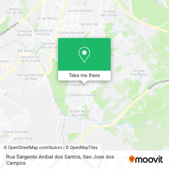 Rua Sargento Anibal dos Santos map