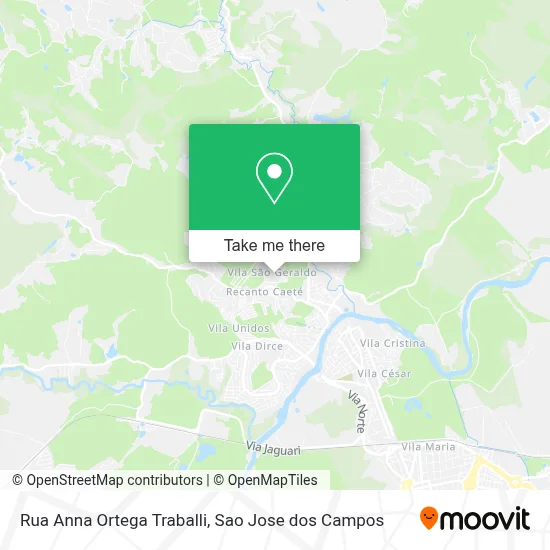 Rua Anna Ortega Traballi map