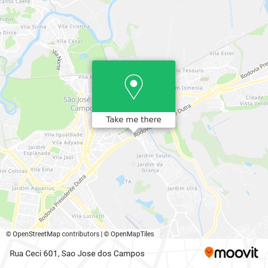 Rua Ceci 601 map