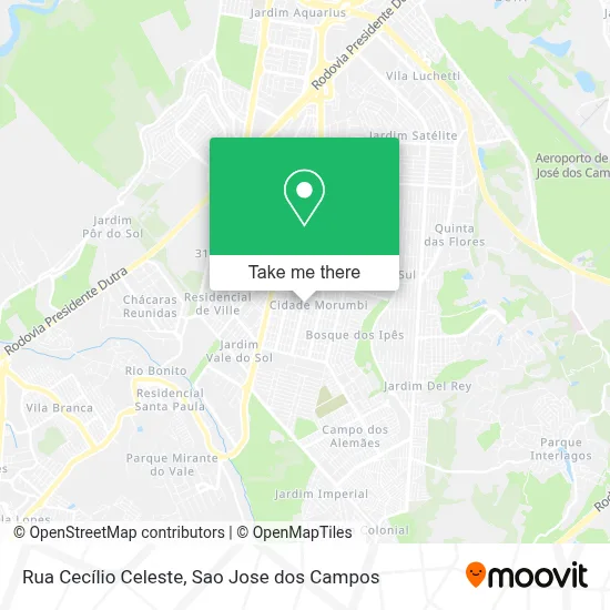 Rua Cecílio Celeste map