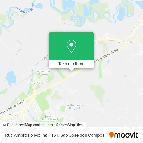 Rua Ambrósio Molina 1151 map
