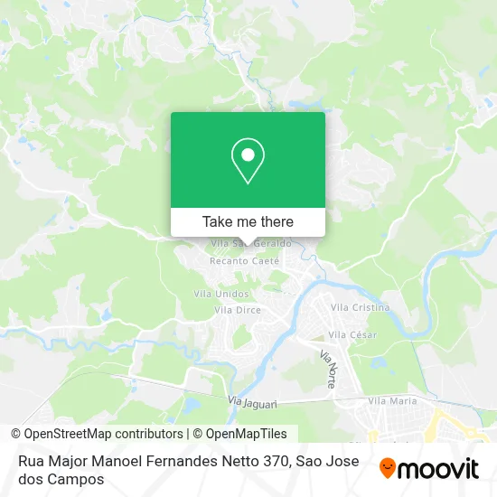 Rua Major Manoel Fernandes Netto 370 map