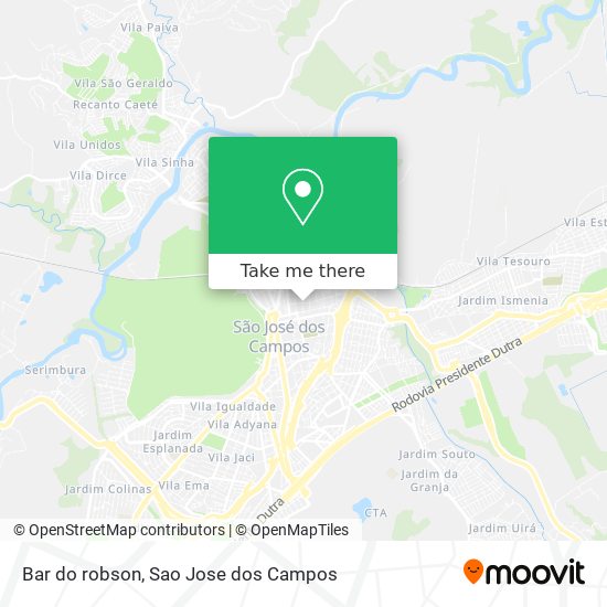 Bar do robson map