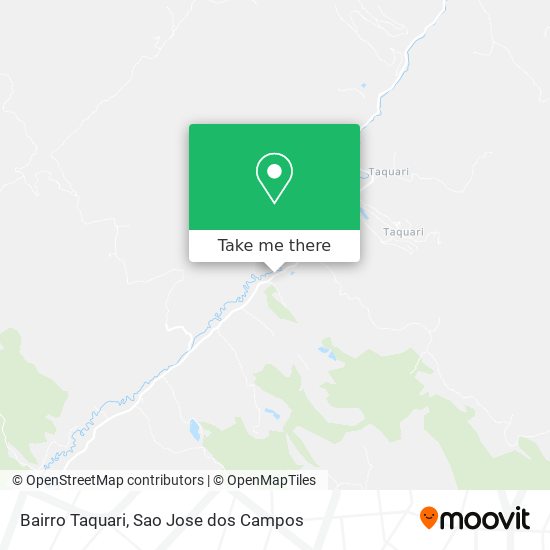 Bairro Taquari map
