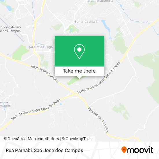Rua Parnabi map